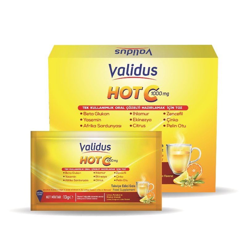Validus Hot C 13 gr*12 Sachet