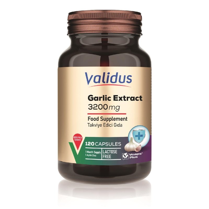 Validus Garlic 3200 mg 120 Capsules