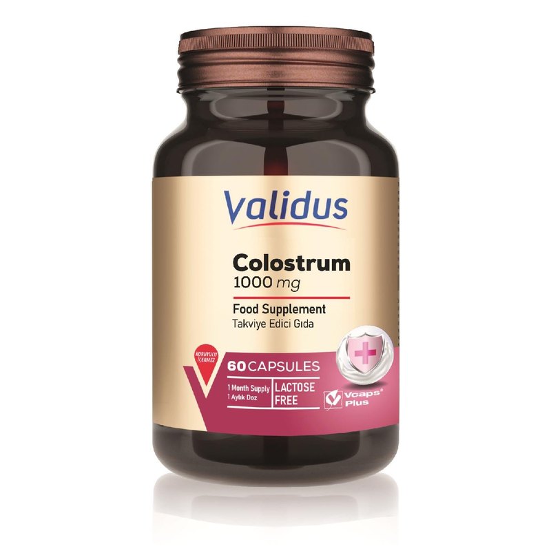 Validus Colostrum 1000 mg 60 Capsules