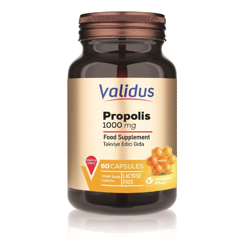 Validus Propolis 1000 mg 60 Capsules