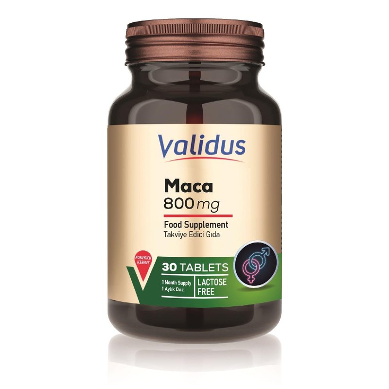 Validus Maca 800 mg 30 Tablets