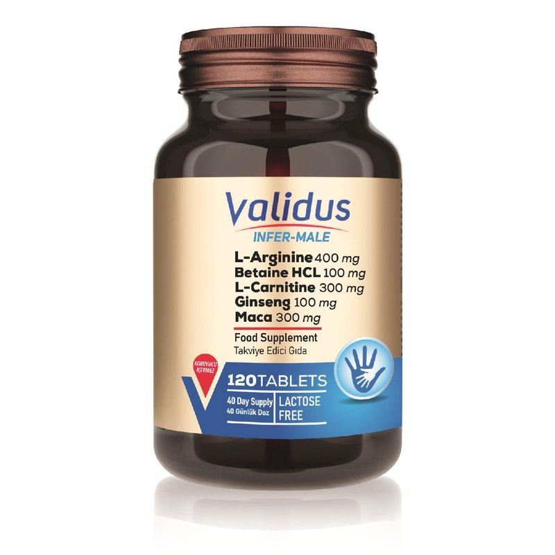 Validus Infer-Male 120 Tablets