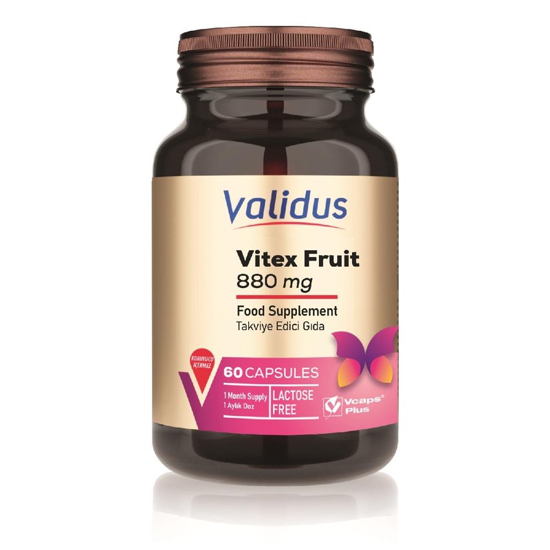 Validus Vitex 880 mg 60 Capsules (Vcaps)