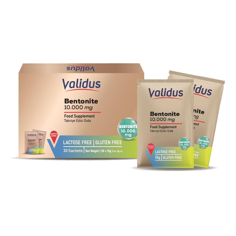 Validus Bentonite 10000 mg 30 Sachets
