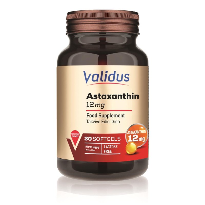Validus Astaxanthin 12 mg 30 Softgel
