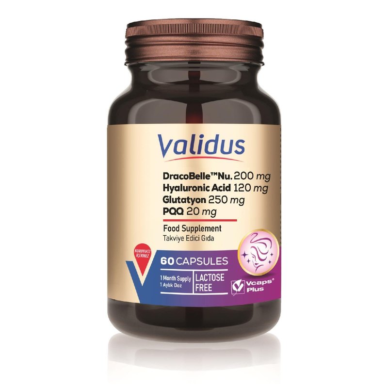 Validus Dracobelle Nu 200 mg 60 Capsules (Drcaps)