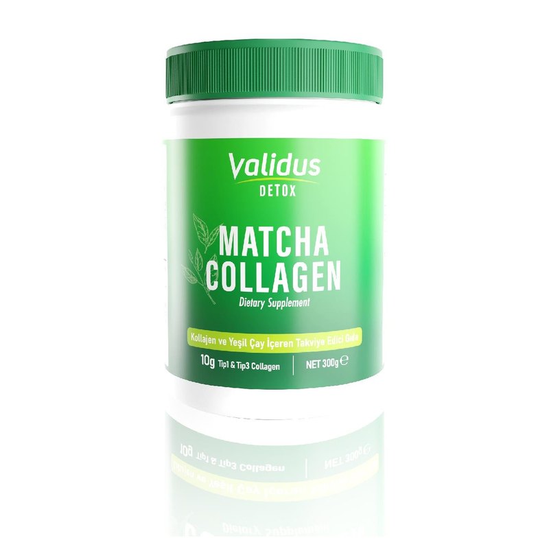 Validus Collagen Peptides + Matcha Powder 300 g