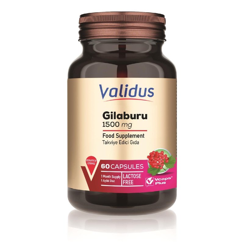 Validus Gilaburu 1500 mg 60 Capsules