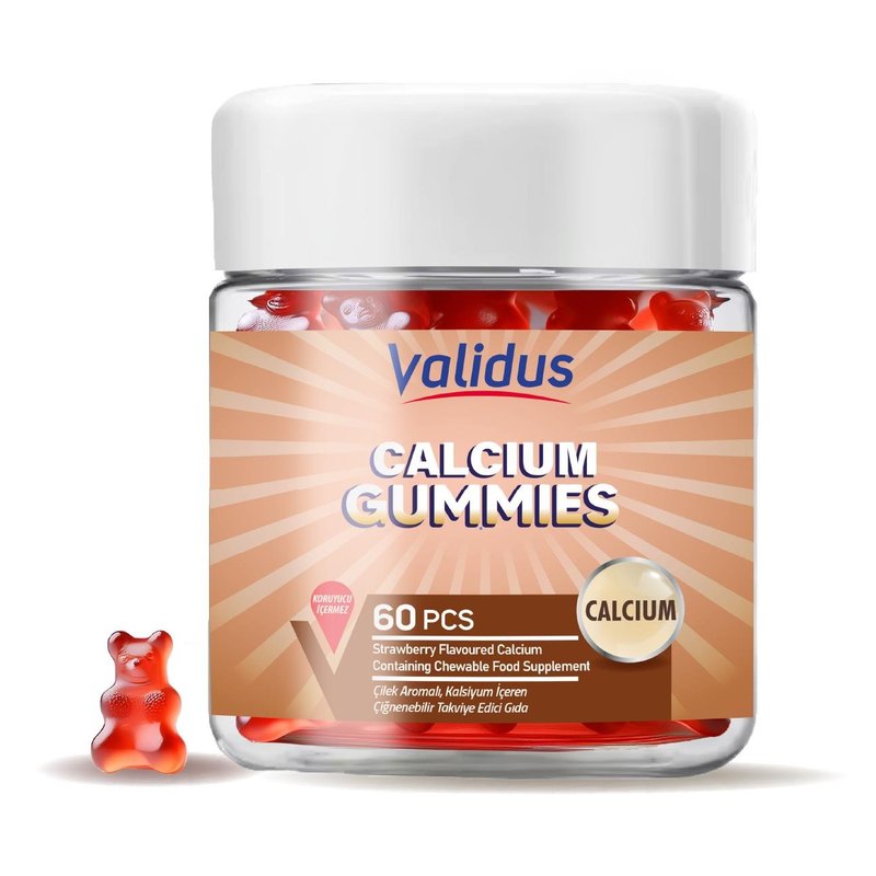 Validus Calcium 60 Gummy (Pectin)
