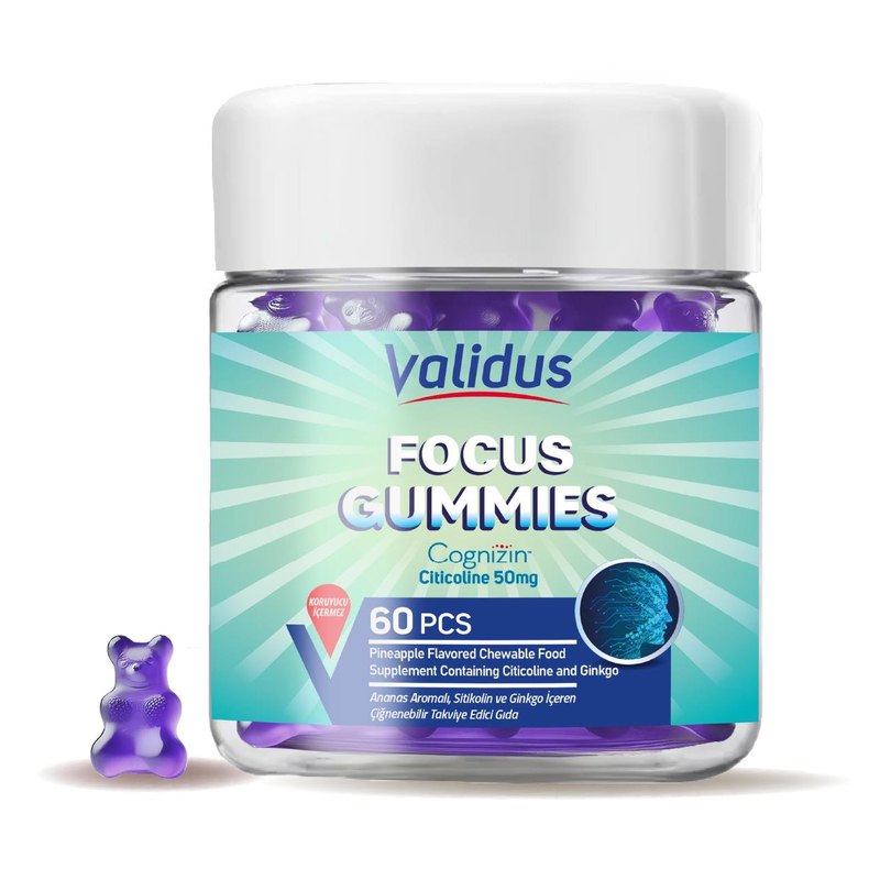 Validus Focus 60 Gummy (Pectin)