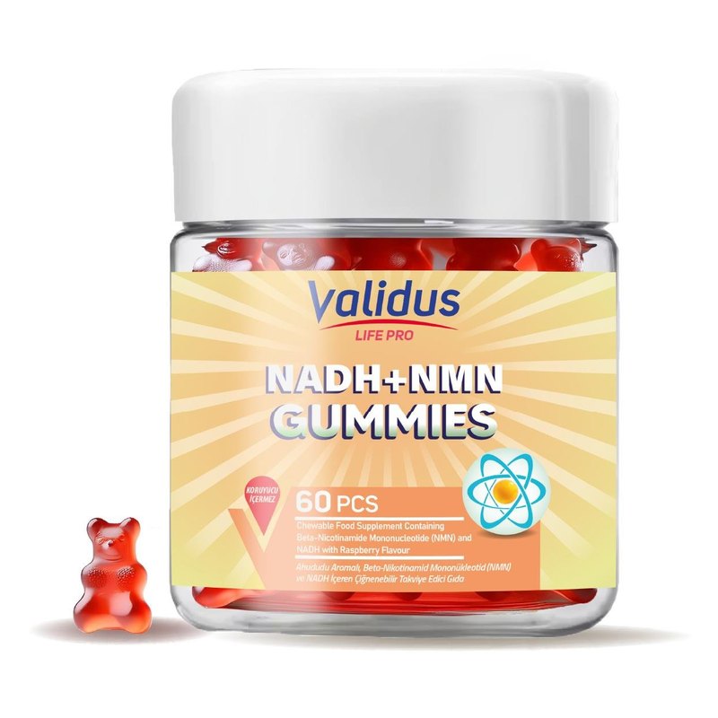Validus Life Pro NMN+NADH 60 Gummy (Pectin)