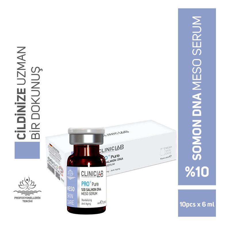 Cliniclab %10 Somon DNA Meso Serumu 6 mL x 10 adet