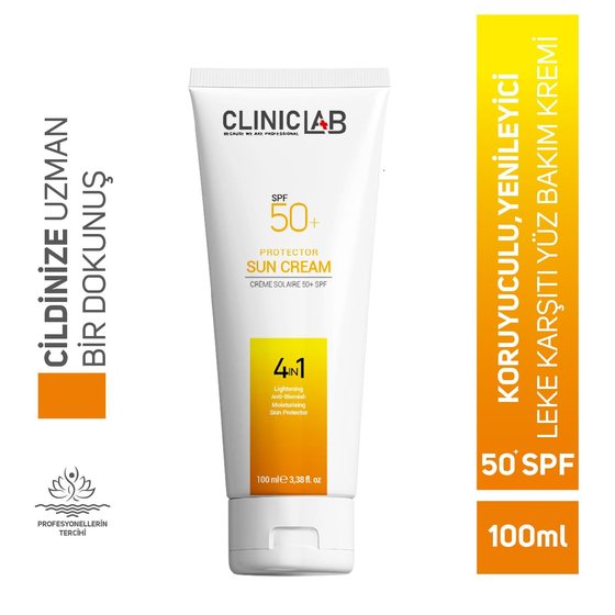 Cliniclab 50+Spf Koruyucu Güneş Kremi 100 mL