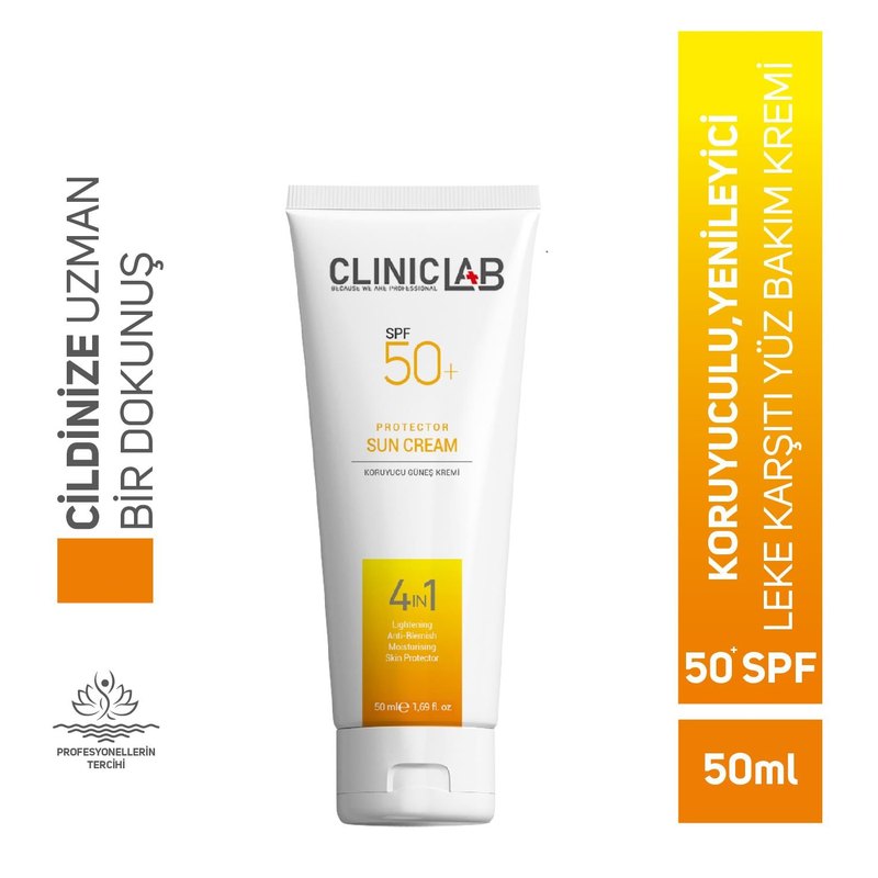 Cliniclab 50+Spf Koruyucu Güneş Kremi 50 mL