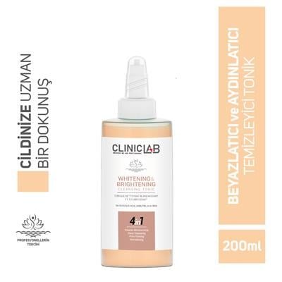 Cliniclab Beyazlatıcı ve Aydınlatıcı Temizleyici Tonik 200 ml