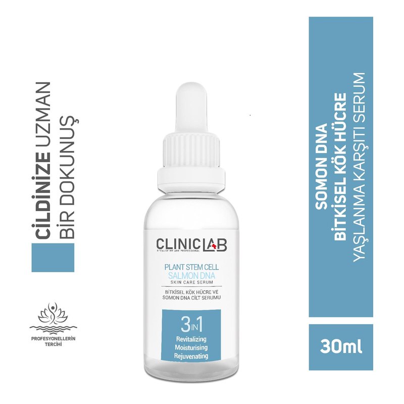 ClinicLab Bitkisel Kök Hücre Ve Somon DNA Serum 30 ml