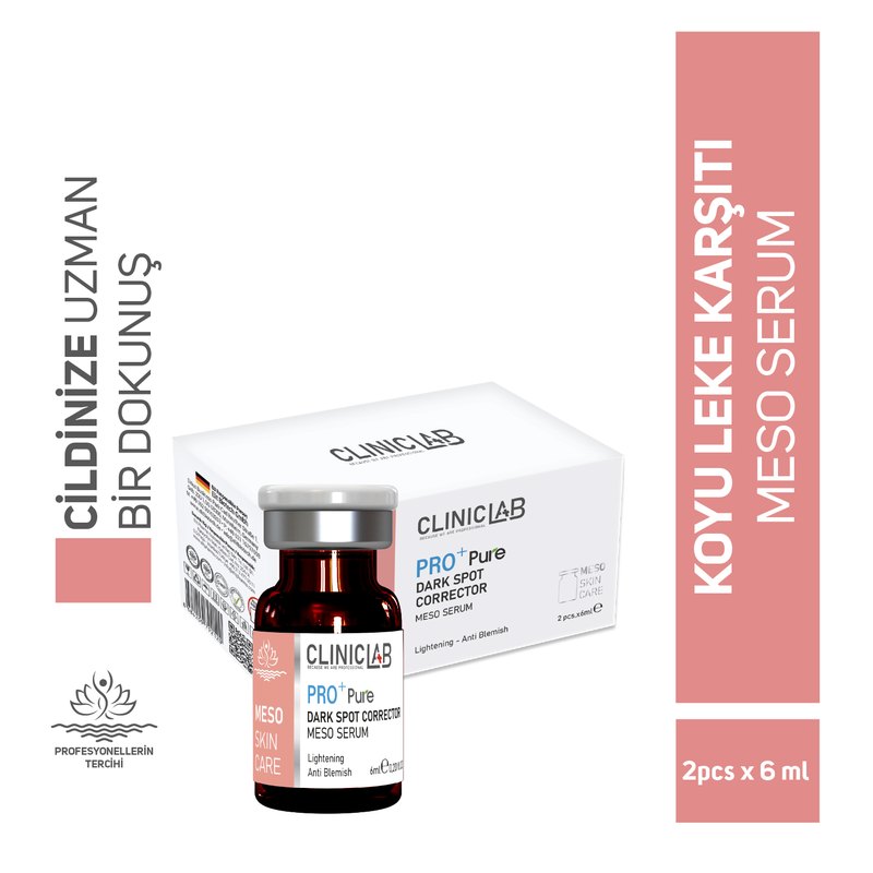 Cliniclab Koyu Leke Karşıtı Meso Serum 6 mL x 2 adet