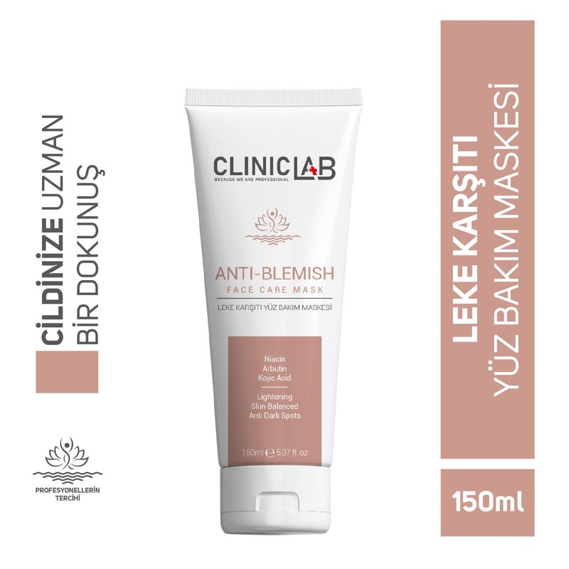 ClinicLab Leke Karşıtı Bakım Yüz Bakım Maskesi 150 ml