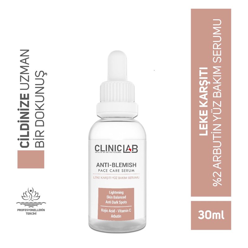 ClinicLab Leke Karşıtı Yüz Bakım Serumu 30ml