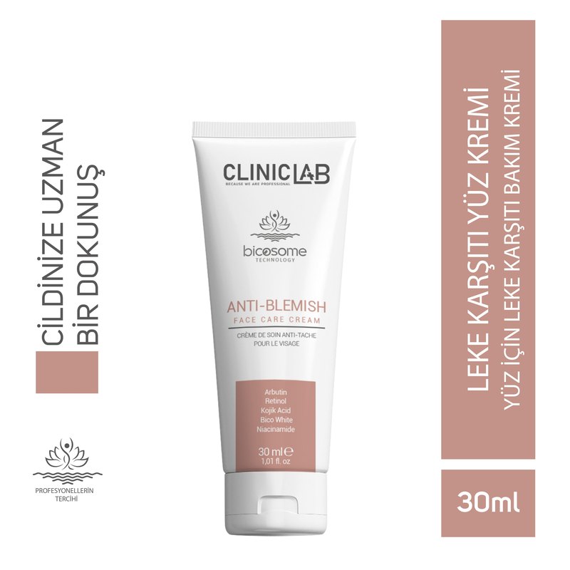 Cliniclab Leke Karşıtı Yüz Kremi 30 mL