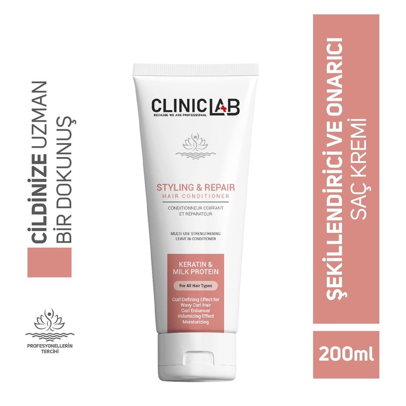 Cliniclab Şekillendirici ve Onarıcı Saç Kremi 200 Ml