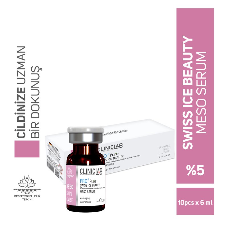 Cliniclab Swiss Ice Beauty Meso Serum 6 Ml X 10 Adet