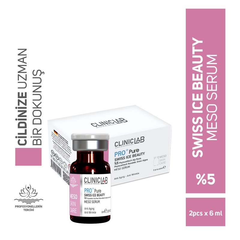 Cliniclab Swiss Ice Beauty Meso serum 6 Ml X 2 Adet
