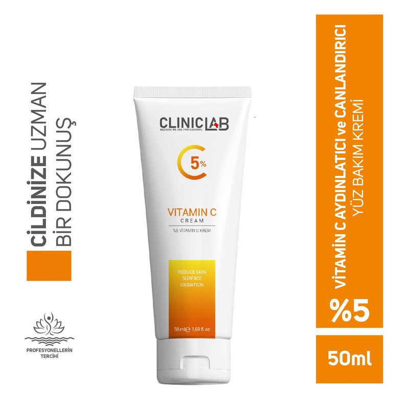 ClinicLab Vitamin C %5 Krem 50 ml
