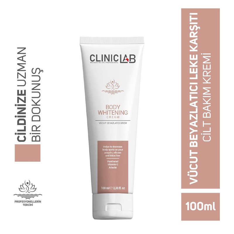 Cliniclab Vücut Beyazlatıcı ve Aydınlatıcı Krem 100 mL