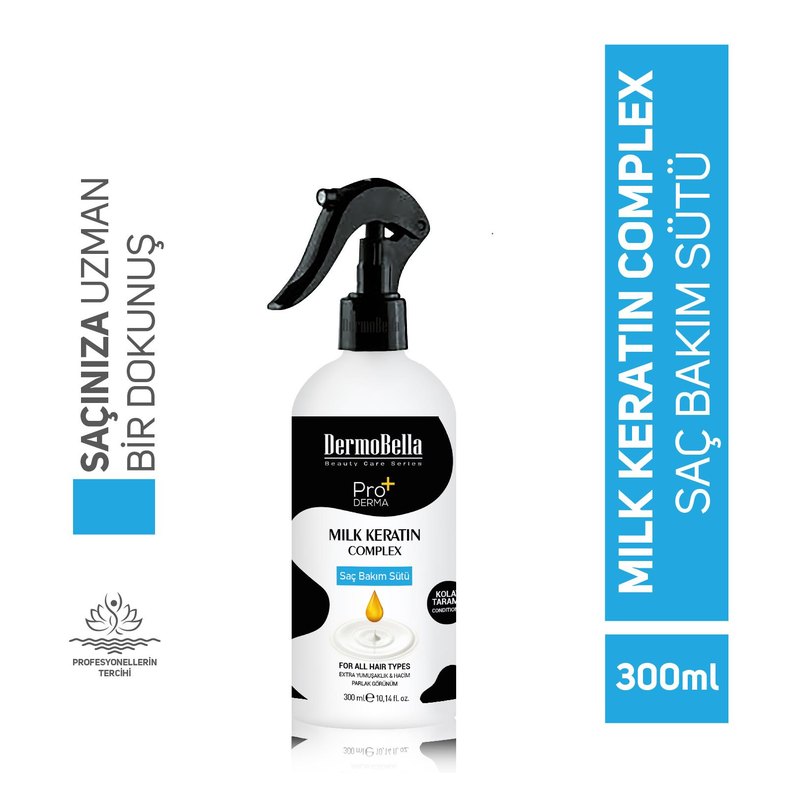 Dermobella Milk Keratin Complex Saç Bakım Sütü 300 ml
