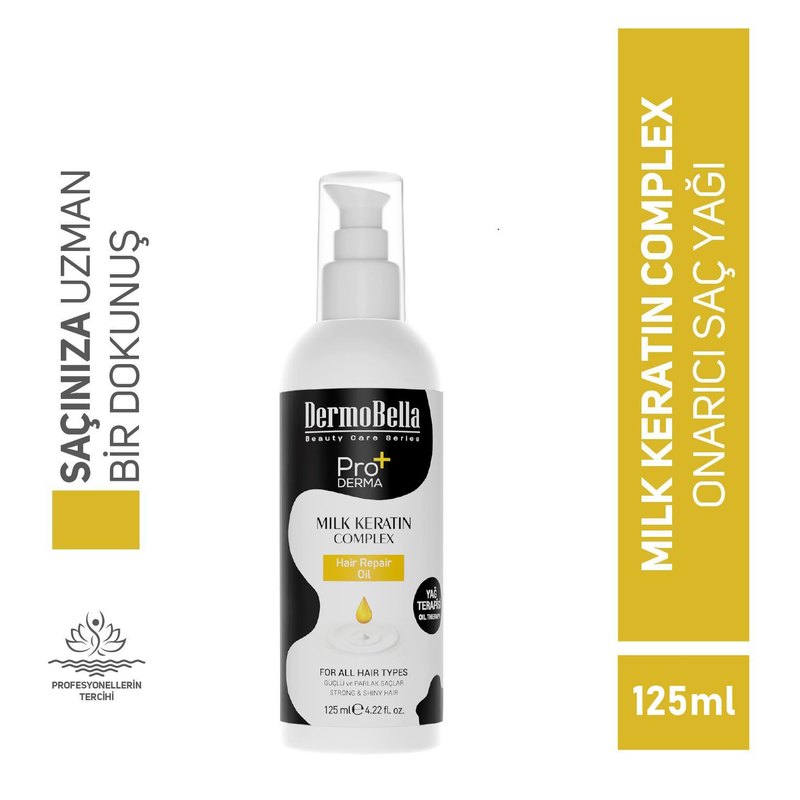 Dermobella Milk Keratin Complex Saç Onarıcı Yağ 125 ml