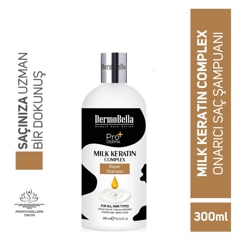 Dermobella Milk Keratin Complex Şampuan 300 ml
