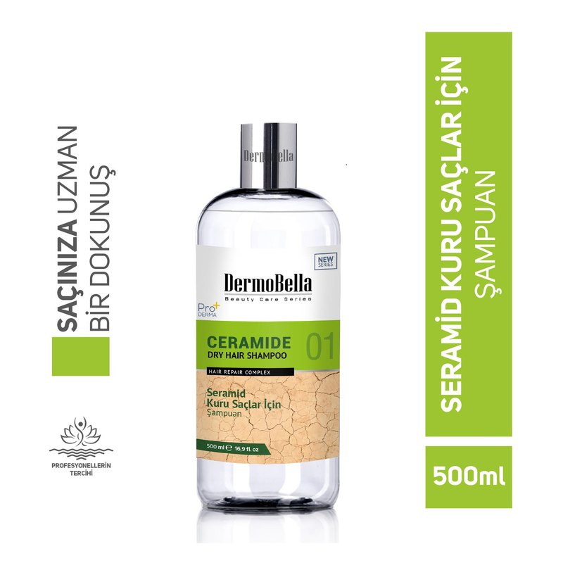 Dermobella Seramid Kuru Saçlar Için Şampuan 500 ml