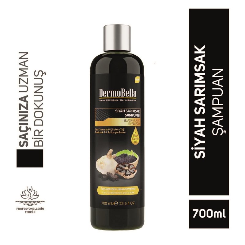 Dermobella Siyah Sarımsak Şampuan 700 ml