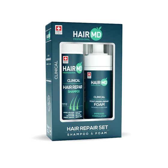 HairMD Clinical Repair Set (Shampoo 250 ml + Foam 150 ml)