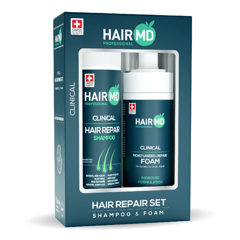 HairMD Clinical Repair Set (Shampoo 100 ml + Foam 100 ml)